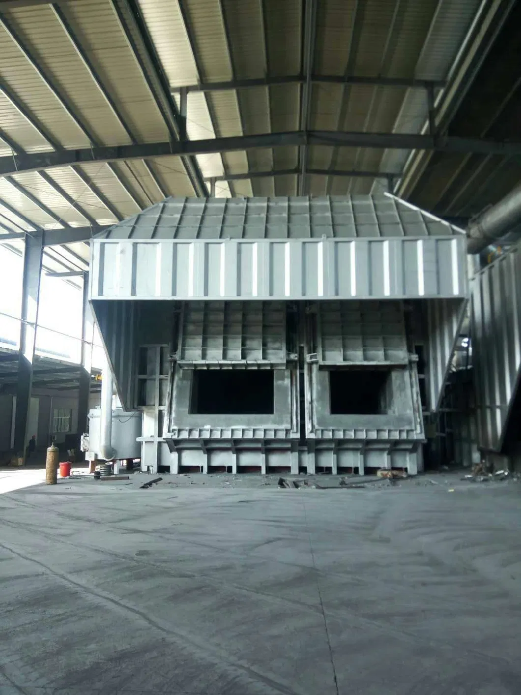 10 Tons High Quality Industrial Industry Rectangular Aluminum Gold Melting Furnace
