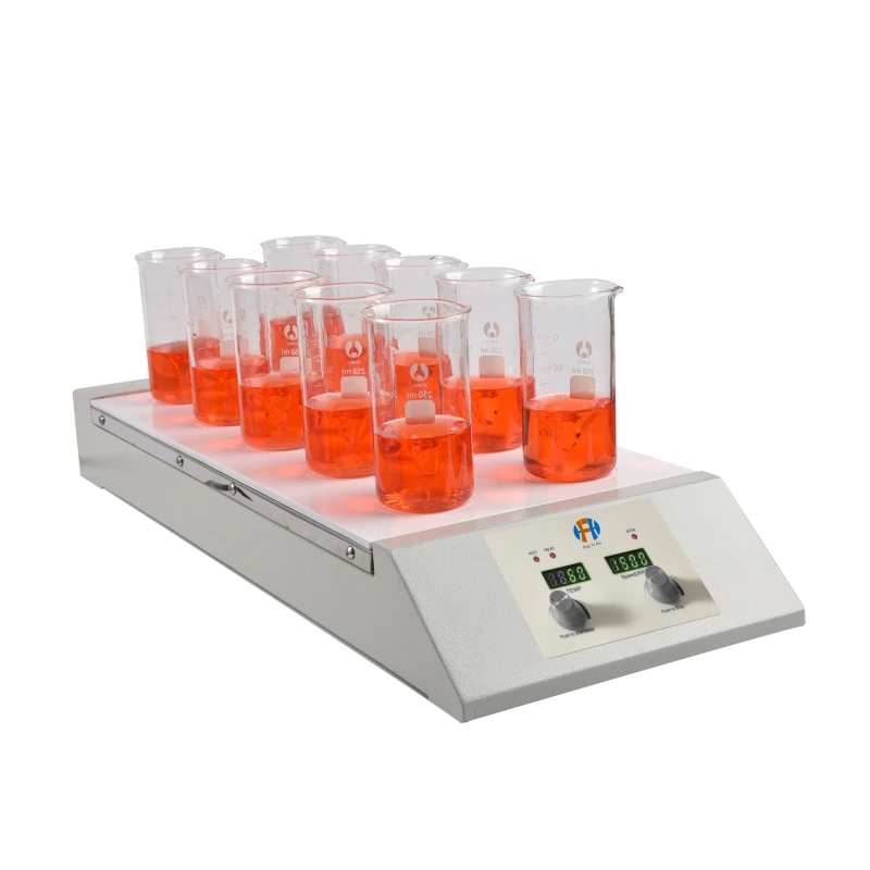 Hfh Hsha-10d Practical Laboratory Multi Surface Heating Plate Magnetic Stirrer Instrument