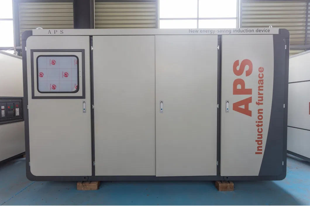 Aps ISO9001 Electric Industrial 500kg Brass Bronze Copper Aluminum Scrap Metal Cast Iron Stainless Steel Medium Frequency Induction Melting Smelting Furnace